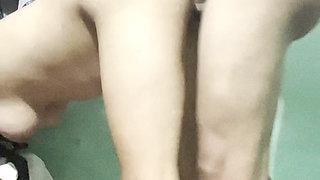 Asian couple sex at Kitchen