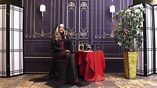 Busty granny Sally D'Angelo exciting adult clip
