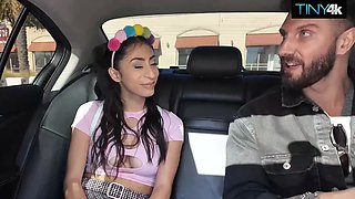 Sona bella hooks up with Big Cock on the rail home