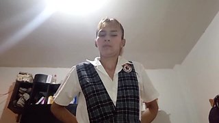 First day of school and I find her videos with a teacher, and I end up fucking her to see if she learned her lesson well on the first day