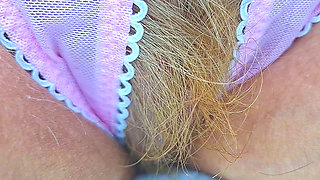 Grannys Big Boobs in Sexy Peephole Bra - Mature Amateur BBW Slut Homemade