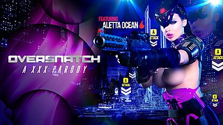 Oversnatch: A Xxx Parody With Aletta Ocean, Danny D - Brazzers