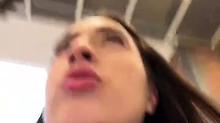 Russian Stripchat camwhores in public