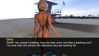 My Hot Wife's Beach All Bold Scene with BBC and Stranger
