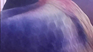 My Step Mother Asks Me for a Massage on Her Big Ass and I Can’t Resist, Spilling All My Semen Over Her Big Black Ass.
