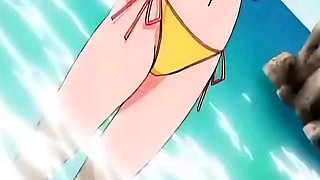 Japanese anime maid caught