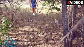 Morning Run Turns Hot When Stranger Fills My Panties With Cum - Real Public Creampie