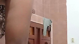 Mommy BBW in the Kitchen Shows Tits and Thong