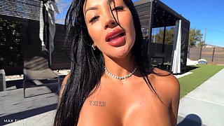 Mariana Martix's Latina Creampie Ignites Ultra Brunette Heat