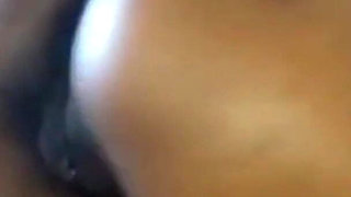Hard Sex with Black Ebony Pussy Full of Creampie