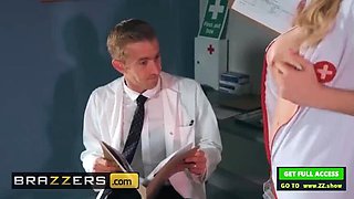 Naughty Nurses First Day - Marica Chanelle & Danny D - Shaved Blonde in Uniform Fucked Hard by Doctor