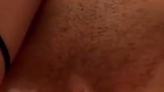 Home Alone and Horny, Slut Wife Masturbates with Huge Dildo