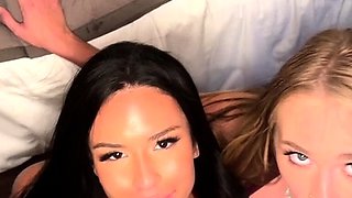 Brunette Amateur Slut Loves Stuffing Her Throat POV More at