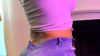 Blonde emo amateur solo masturbation