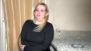 Real French Towheaded Amateur First-ever Three-way