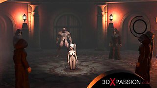 Side piece's 3d animated action by 3DXPassion