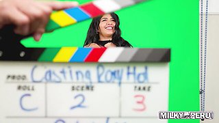 Roleplay trailer with beauty side chick from Milky Peru