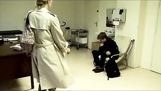 All natural blonde babe pornstar Ally Kay blows her fan