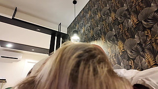 Blonde English Teacher Fucks Her Student