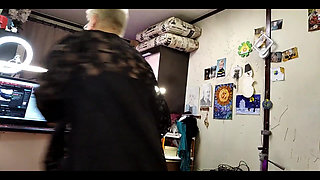 Mature Russian Bitch Aimeeparadise Tests Clit and Nipple Clamps.!. the Test Ends with Hot Fucking and Sperm Flowing Out of a We