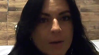 Milfycalla- Pee Play in Bathtub While Wearing a Fur Coat and Pantyhose