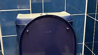 Compilation of peeing in public toilet! Close-up! POV!
