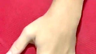 Slut Wife Masturbation with a Lot of Cock in Webcam Room While Husband Watch and Masturbate