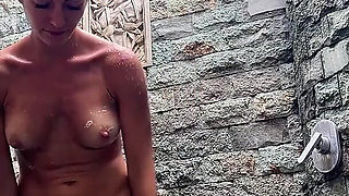 Shower Naked Under the Open Sky