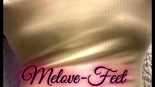 5playing with Melove's Long Nipples