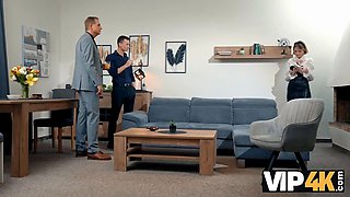 Vip4k. i inhaled stepdaddy's boner not to sight silly! and my boyfriend was watching it