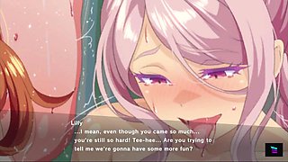 Horny anime teens amazing sex video