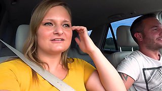 Sex-Parking-Lot! Lina Wants Sperm, Big-Ass Teen Fucked Without A Condom