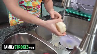 Step sister Emma Bugg makes step brutha satisfy her sexual dreams to keep his hidden - familystrokes