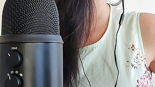 Naughty Hair Brushing and insertion in my pussy ASMR