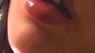 Asian cutie Reiko Kano spreads her legs and fingers her pussy