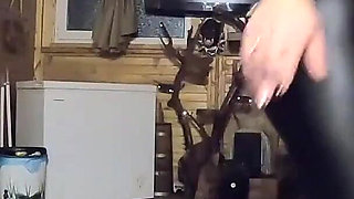 Tight Leather Pants Dance Cameltoe Tease & Sensual Moves-prev