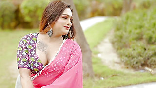Pink Saree Fashion Video Saree Lover Video Bold Shoot