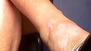 Beautiful Seduction with Caramel Colored Legs 1