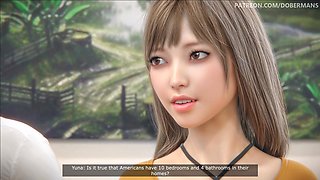 Yuna Episode 7, 8: I’m a Cuckold Watching My Unfaithful Wife Get Pounded by an Enormous Black Cock - Dobermanstudio