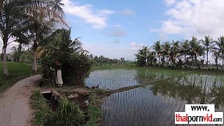 Amateurs Thai steamy licked and shagged