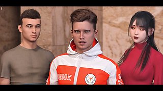 Bangladeshi model Loveskysan69real plays a wild cougar in 3D animated fun