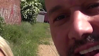 Tattooed Chick Gets Fucked by A Clown Dude