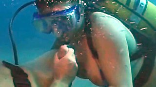 Compilation of underwater cumshots