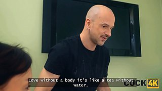 Cuck4k. two peckers 1 facehole blowjob: party went so well!