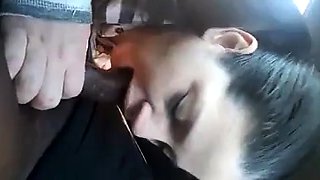 Amateur blonde MILF takes big black cock doggy style
