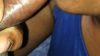 Aunty Give Me a Blowjob Early Morning Homemade Closeup Fully Srilankan