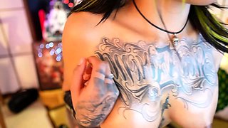 Awesome Teen With Big Boobs Dildo Masturbation