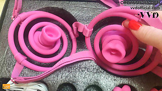 Vvd Vkini Unboxing and First Nipple Orgasm - Unlimited Orgasm