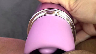KLITTY from SVAKOM sucks my clitoris and makes my pussy wet with multiple explosive orgasms