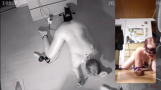 Kittienoone Shows off with Sex Machine